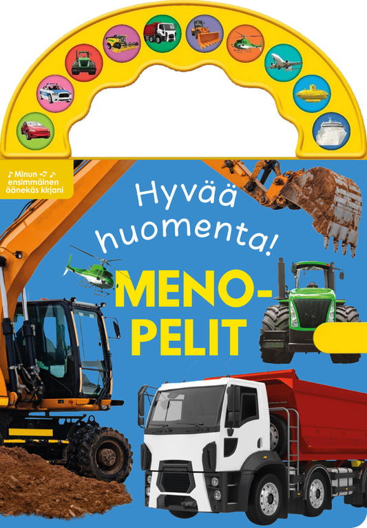 Etukansi. Lake Press. Hyvää huomenta Menopelit.