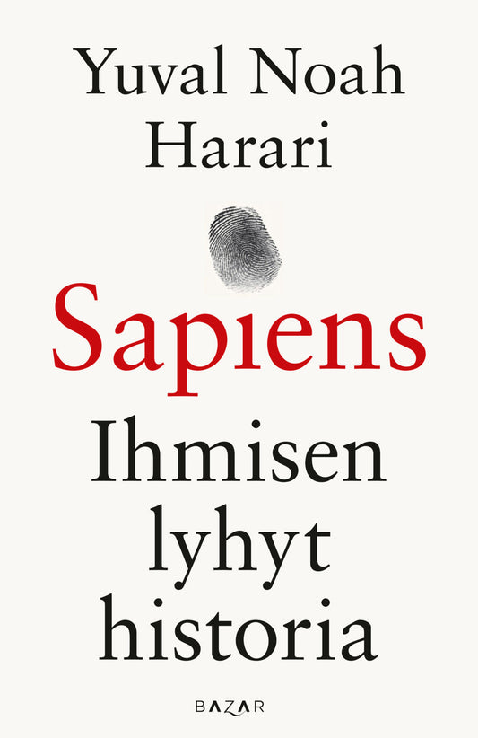 Etukansi. Yuval Noah Harari. Sapiens.