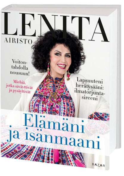 Etukansi. Lenita Airisto. Elämäni ja isänmaani