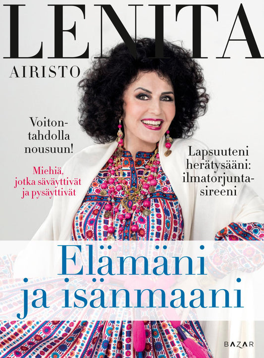 Etukansi. Lenita Airisto. Elämäni ja isänmaani.