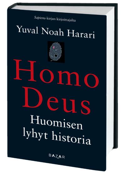 Etukansi. Yuval Noah Harari. Homo deus