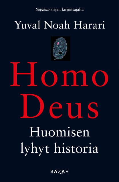Etukansi. Yuval Noah Harari Homo deus