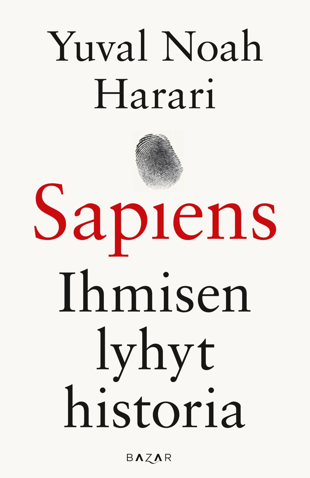 Etukansi. Yuval Noah Harari Sapiens
