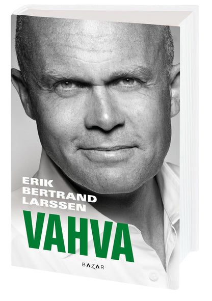 Etukansi. Erik Bertrand Larssen. Vahva