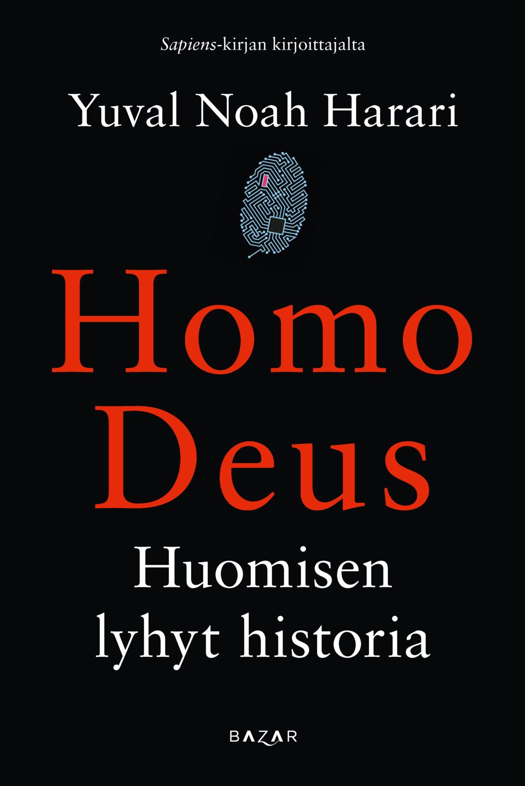 Etukansi. Yuval Noah Harari Homo deus