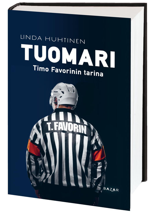 Etukansi. Linda Huhtinen. Tuomari.