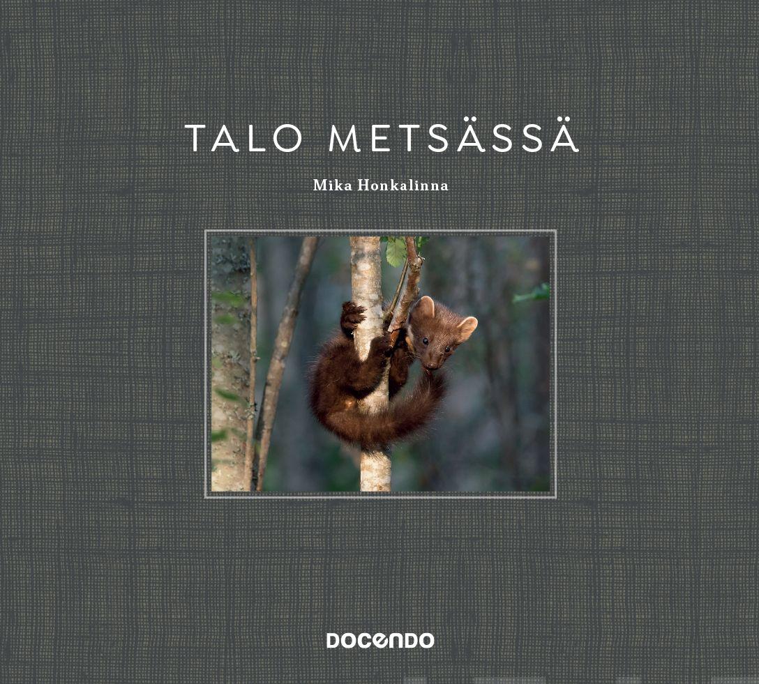 Etukansi. Mika Honkalinna. Talo metsässä