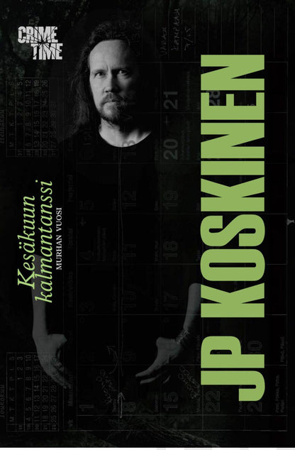 Etukansi. JP Koskinen. Kesäkuun kalmantanssi