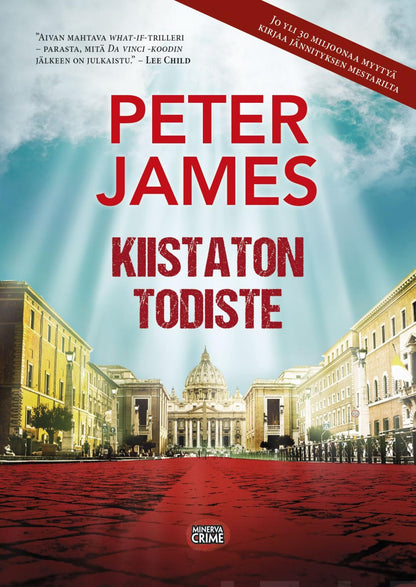 Etukansi. Peter James. Kiistaton todiste