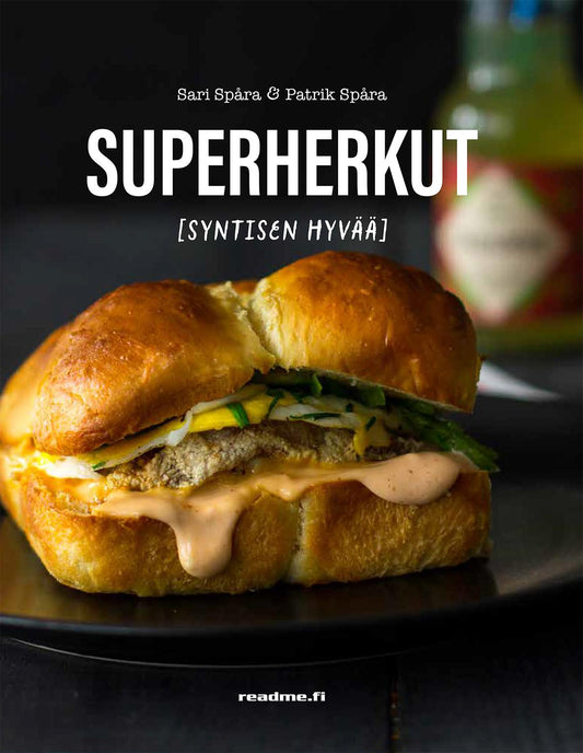 Etukansi. Sari Spåra. Patrik Spåra. Superherkut.