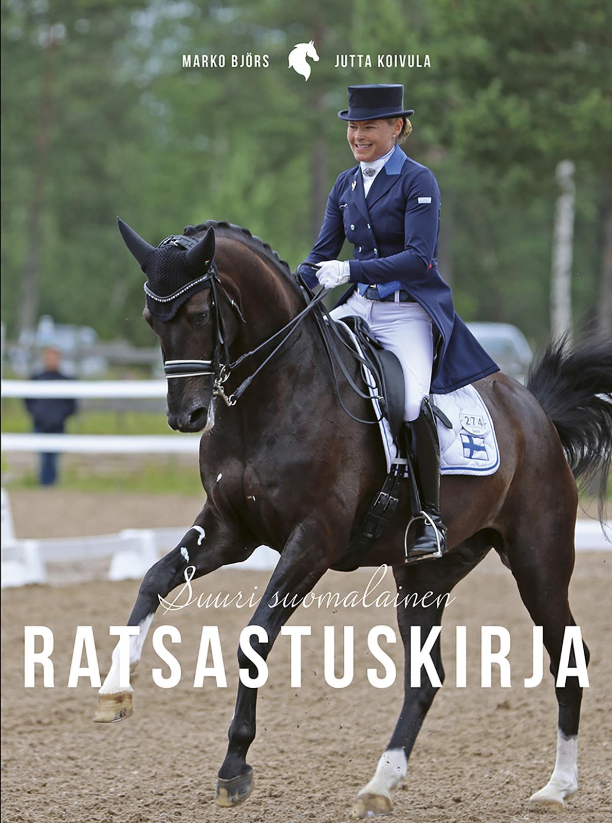 Etukansi. Marko Björs Suuri suomalainen ratsastuskirja