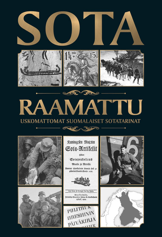 Etukansi. Pekka Tuomikoski. Sotaraamattu.