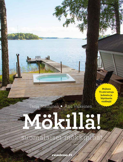 Etukansi. Tanja Nieminen Mökillä!