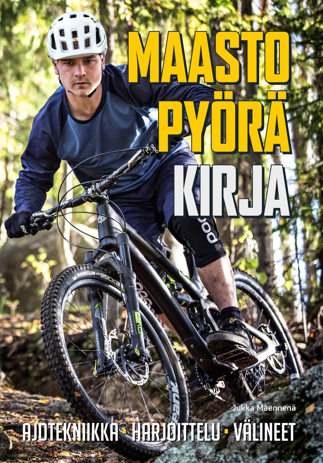 Etukansi. Jukka Mäennenä Maastopyöräkirja