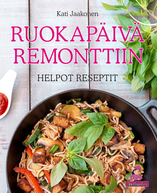 Etukansi. Kati Jaakonen. Ruokapäivä remonttiin.