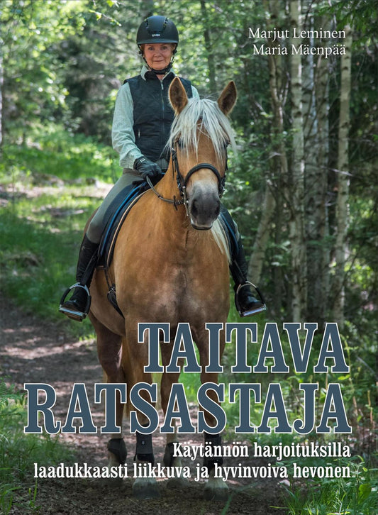 Etukansi. Marjut Leminen. Maria Mäenpää. Martin Bonke. Taitava ratsastaja.