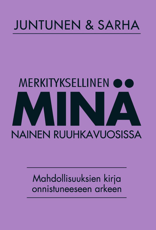 Etukansi. Mira Juntunen. Marika Sarha. Merkityksellinen minä.