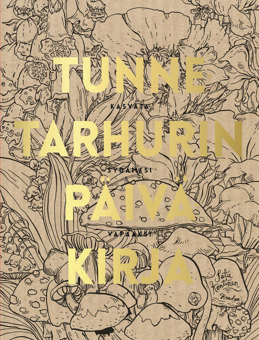 Etukansi. Satu Kontinen. Tunnetarhurin päiväkirja.