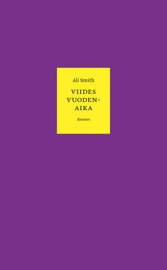 Etukansi. Ali Smith. Viides vuodenaika.