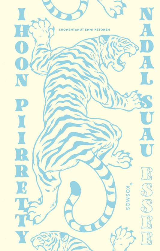 Etukansi. Nadal Suau. Ihoon piirretty.