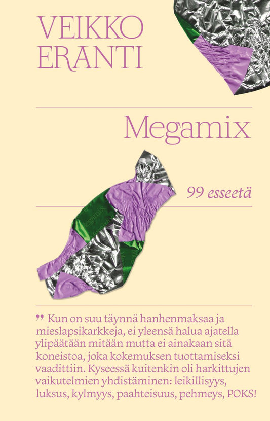 Etukansi. Veikko Eranti. Megamix.