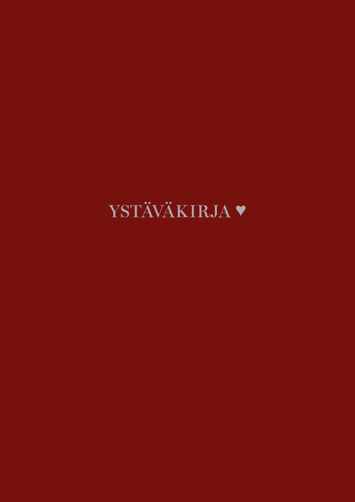 Etukansi. Sita Salminen Sitan ystäväkirja