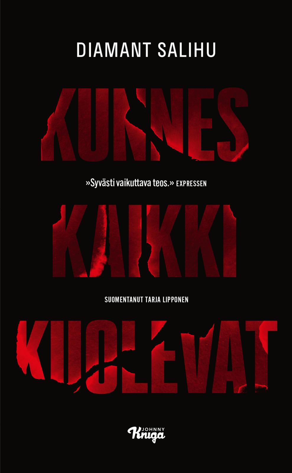 Etukansi. Diamant Salihu Kunnes kaikki kuolevat