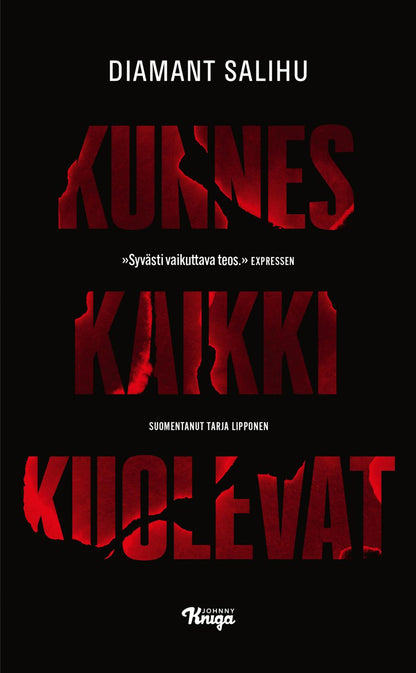 Etukansi. Diamant Salihu Kunnes kaikki kuolevat