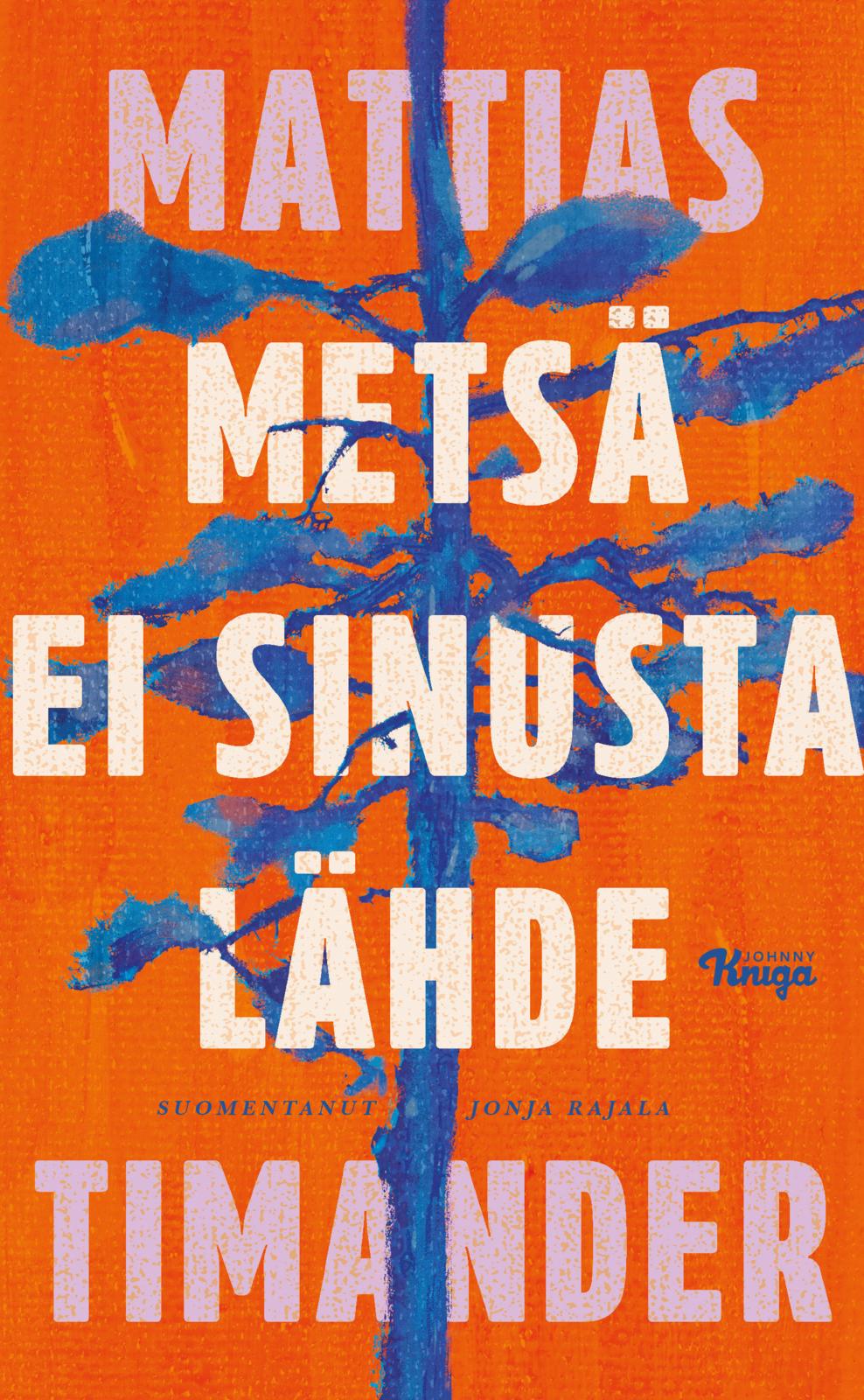 Etukansi. Mattias Timander Metsä ei sinusta lähde