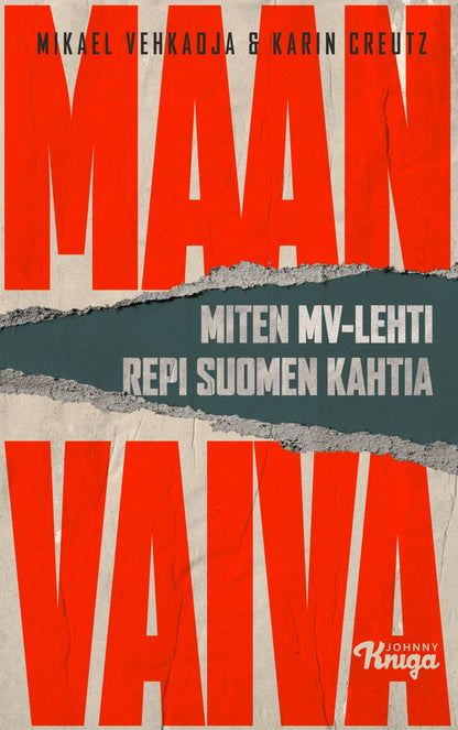 Etukansi. Mikael Vehkaoja Maan vaiva