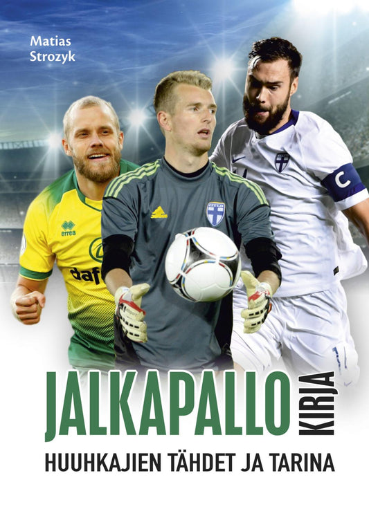 Etukansi. Matias Strozyk. Jalkapallokirja.