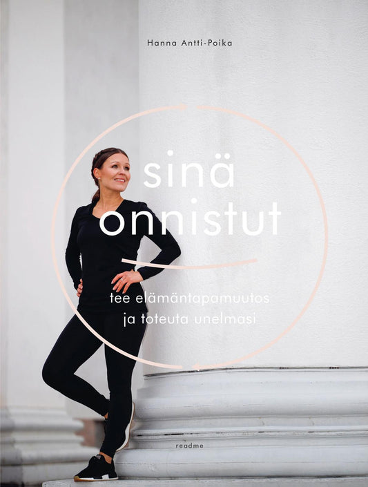 Etukansi. Hanna Antti-Poika. Sinä onnistut! Tee elämäntapamuutos ja toteuta unelmasi.
