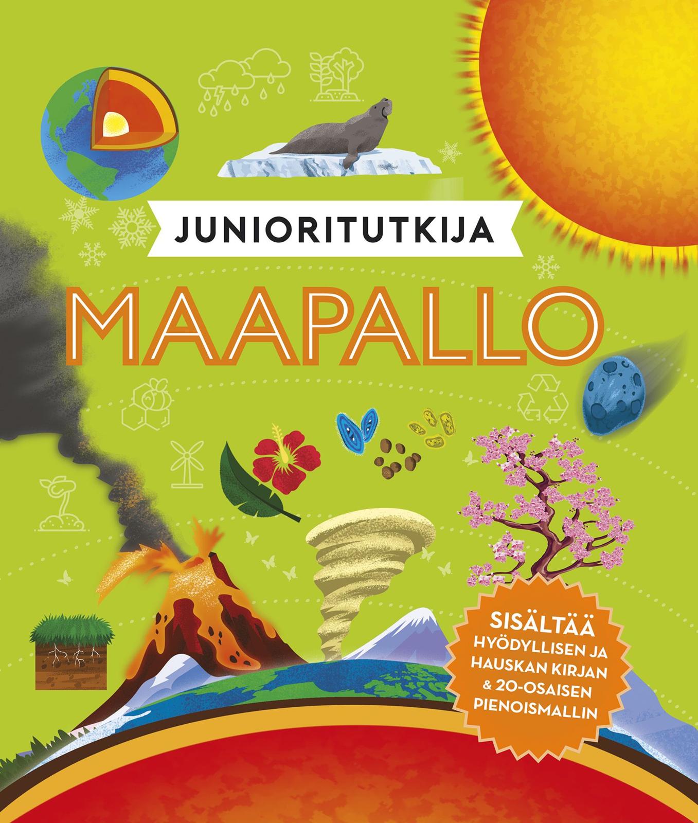 Etukansi. Camilla de la Bedoyere Maapallo - Junioritutkija