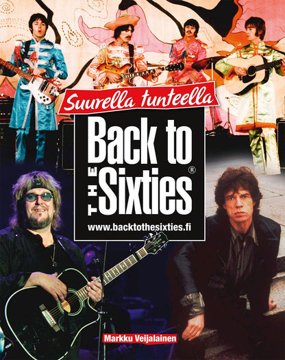 Etukansi. Markku Veijalainen Back to the Sixties