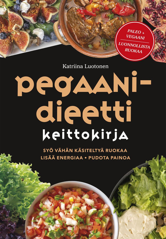 Etukansi. Katriina Luotonen. Pegaani-dieetti.
