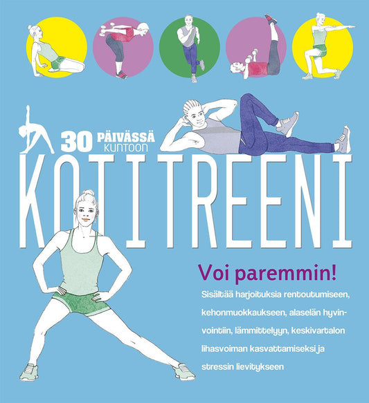 Etukansi. Giovanni Costa. Sara Davies. Carole Wilmet. KotiTreeni.