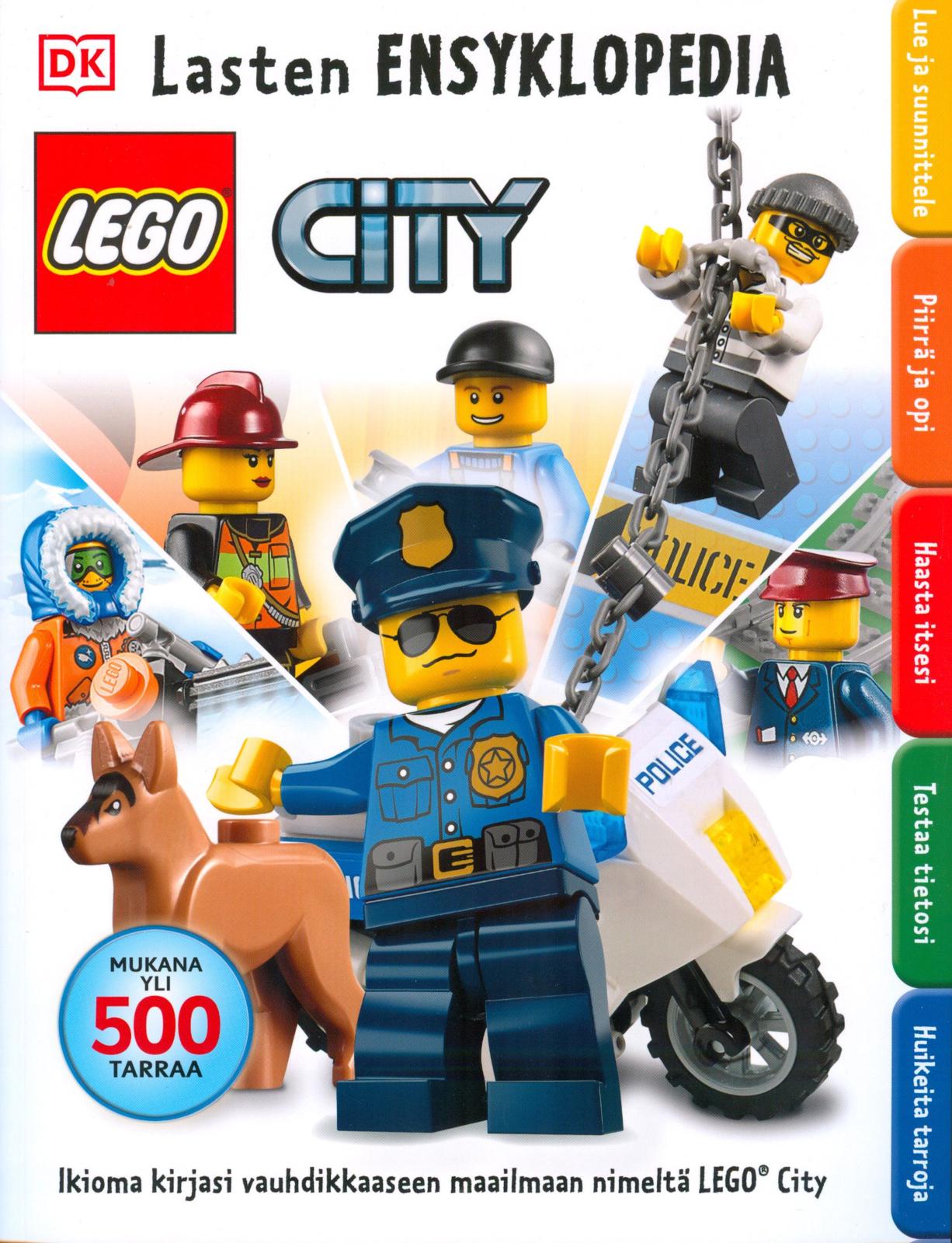 Etukansi. Dorling Kindersley Lego City