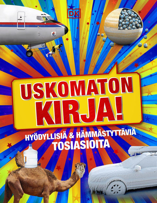 Etukansi. Uskomaton kirja.