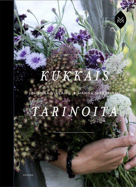 Etukansi. Johanna Vireaho. Kukkaistarinoita.