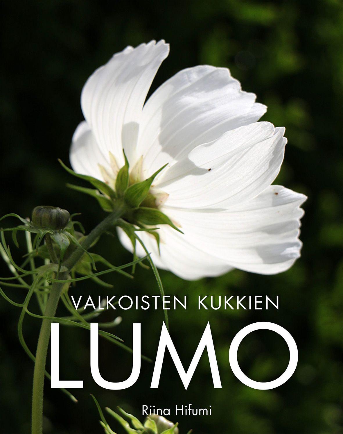 Etukansi. Riina Hifumi Valkoisten kukkien lumo