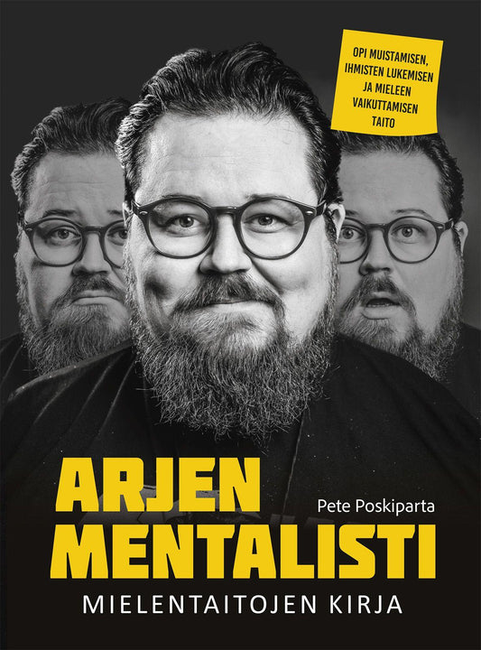 Etukansi. Pete Poskiparta. Arjen mentalisti.