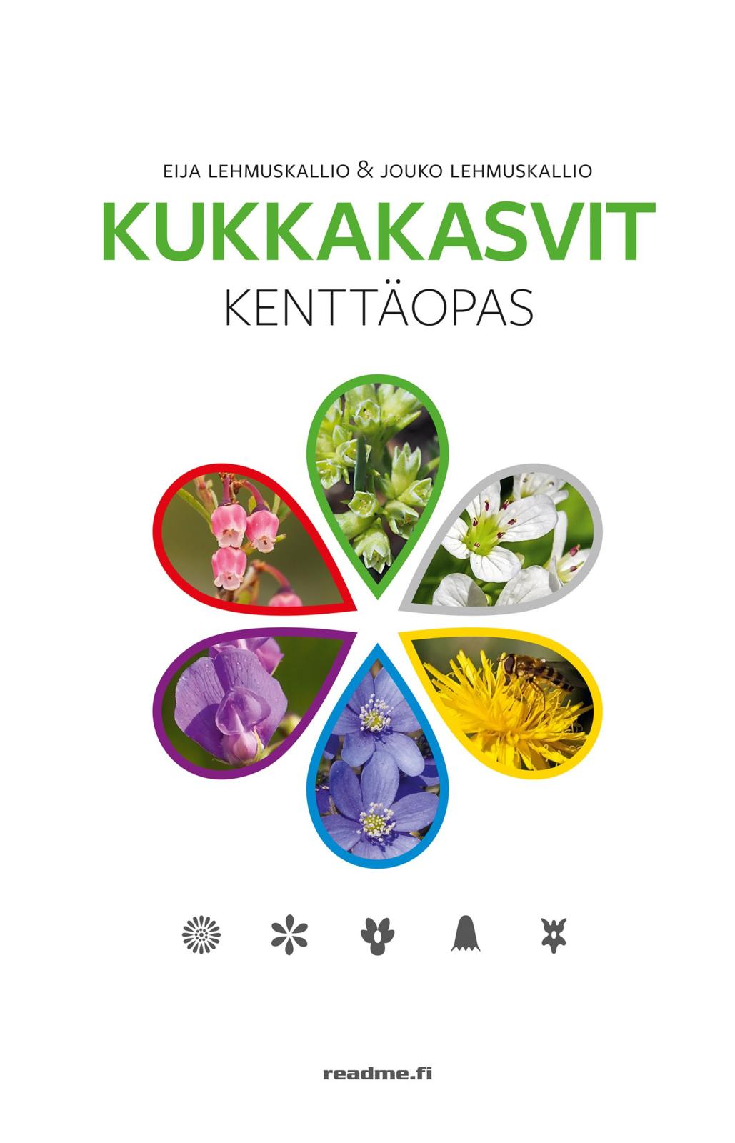 Etukansi. Eija Lehmuskallio Kukkakasvit - Kenttäopas