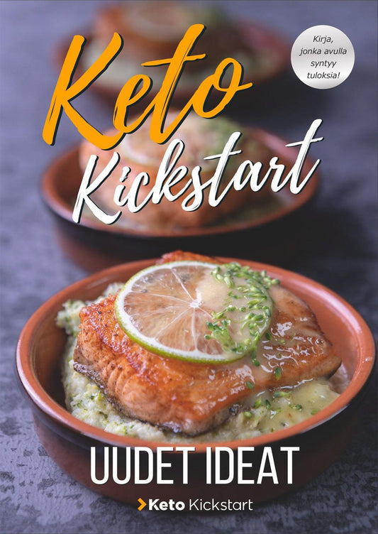 Etukansi. Keto Kickstart - Uudet ideat.