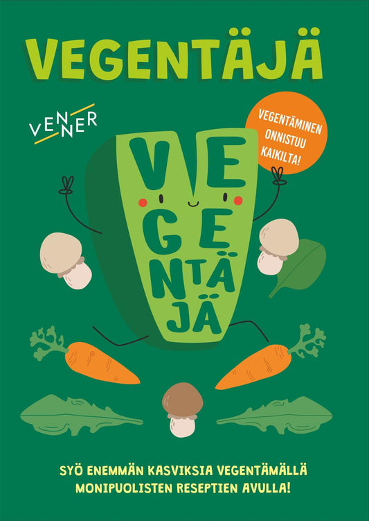 Etukansi. Venner. Vegentäjä.