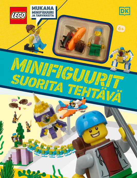 Etukansi. Tori Kosara. LEGO minifiguurit - Suorita tehtävä.