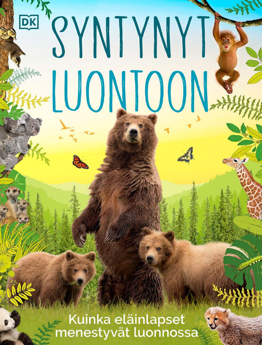 Etukansi. John Woodward. Caroline Stamps. Syntynyt luontoon.
