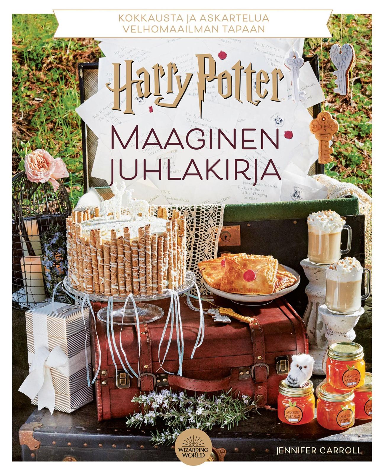 Etukansi. Jennifer Carroll Harry Potter - Maaginen juhlakirja