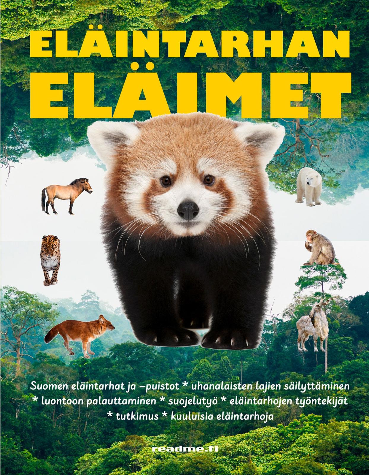 Etukansi. Viljami Ovaskainen Eläintarhan eläimet