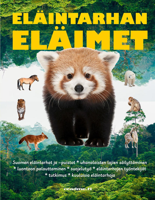 Etukansi. Viljami Ovaskainen. Minna Ovaskainen. Eläintarhan eläimet.