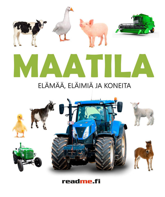 Etukansi. Viljami Ovaskainen. Minna Ovaskainen. Maatila.